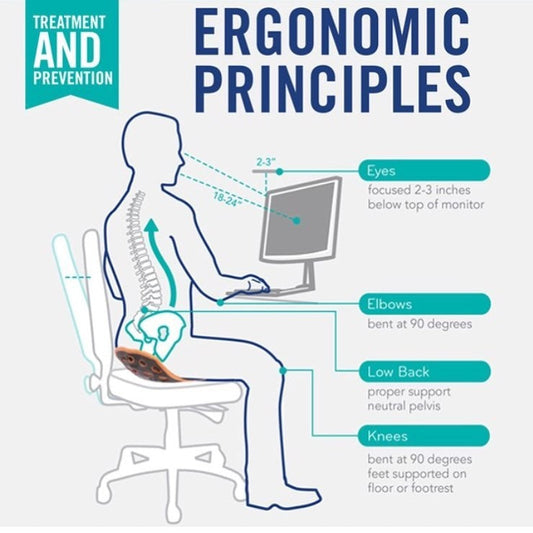 How do I stay upright while sitting?