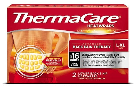 ThermaCare Back Pain Heat Compresses